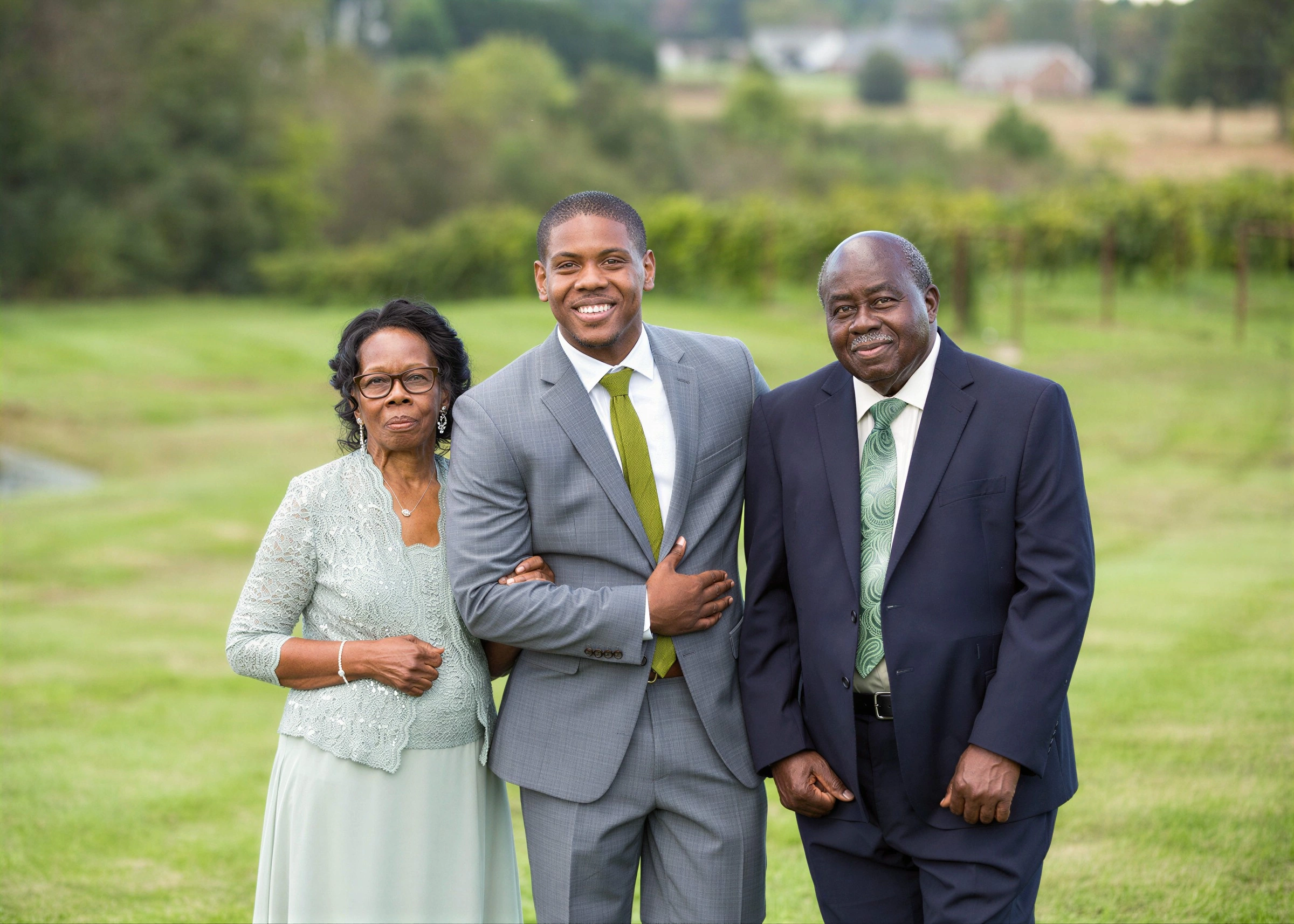 Terrence Wells' multigenerational family